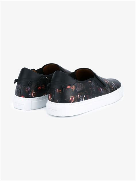 givenchy monkey brothers sneakers|Givenchy leather sneakers.